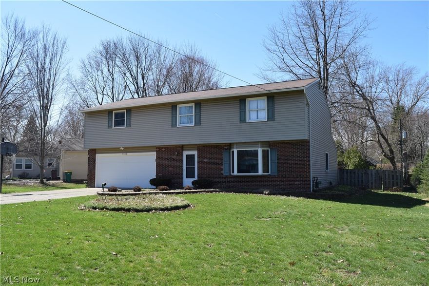 Rare Opportunity! 5 Bedroom, 3 full bath, two-story Colonial home located in South Mentor in need of a few of your finishing touches. This is the perfect home for families looking to customize their living space. The family room has an updated fireplace, and the fenced in yard has a swing set and plenty of room for your pet to roam. This house is a great location - close to the highway, the mall, and Mentor City Schools. This home is priced to accommodate for minor alterations. Seller wants it sold. Call your agent today to schedule a showing!!