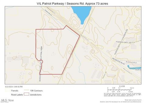 Vacant Land For Sale - V/L 1 (APPROX. 73.19) Patriot Parkway<br/> Hudson, OH 44236