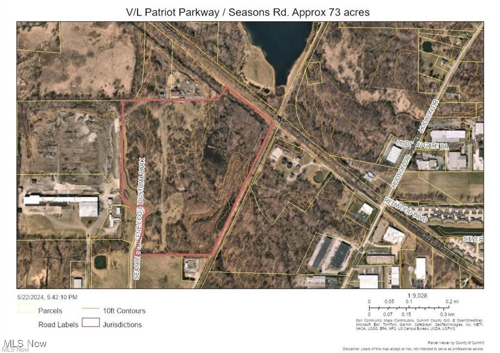 V/L 1 (Approx. 73.19) Patriot Parkway