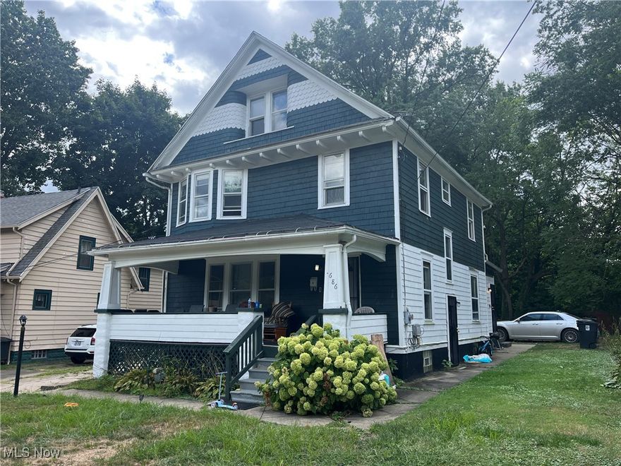 Investor special in the heart of Akron! This spacious colonial boasts over 2,000 square feet of living space and is currently rented for $1295 per month on a month-to-month basis. Tenant pays all utilities currently. Don't miss this opportunity to build your portfolio or start your investment property journey today!