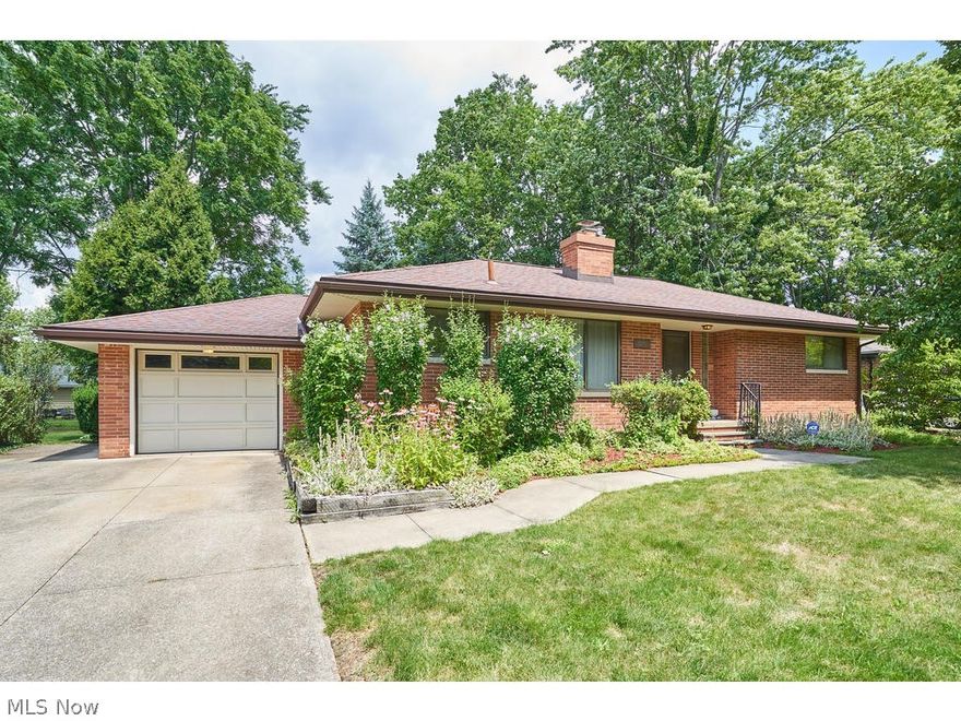 Solid 3 Bedroom, 2 Full Bath All Brick Ranch in West Akron.  Newer Roof, High Quality Windows, New Furnace & A/C (2018), and beautiful hardwood floors under all of the carpet on the main floor.  Relax in the sunroom overlooking the private backyard. Add your personal touches and make this Ranch your home.