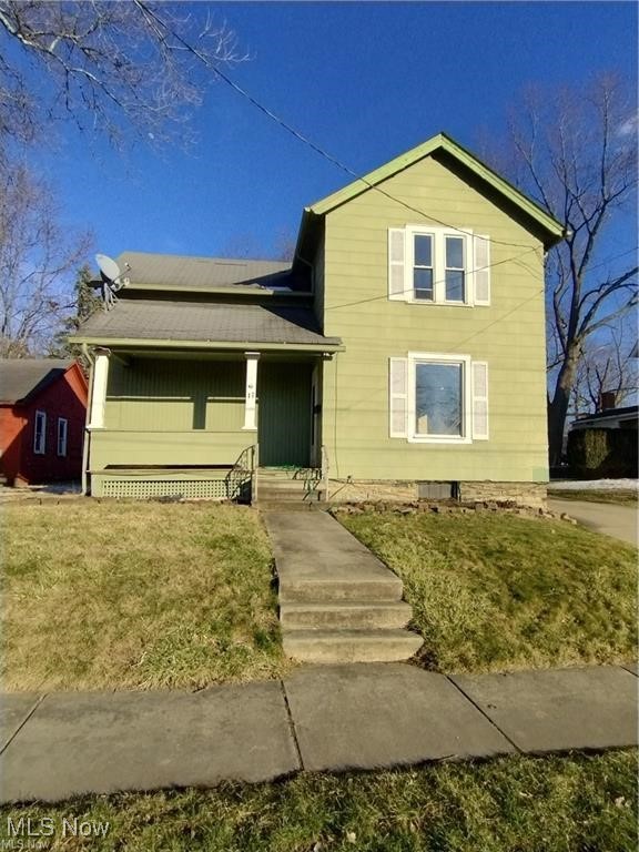 Very nice 2 story home with 3 bedrooms. Modernized eat-in kitchen with cherry Kraftmaid cabinets. All appliances transfers with home; stove, refrigerator, dishwasher, and microwave. Ice cold central air. Large rooms with high volume ceilings. Vinyl windows, HUGE garage. The home is insulated, drywalled, heated, 220 electric lines along with tons of electrical outlets. Freshly carpeted in most rooms, varnished wood floors in others. There is a 16x16 wood deck for outdoor enjoyment. The walkout basement is under the hinged deck between house and garage & easily accessible. Corner lot, huge 2car garage. 3 large sized rooms on second floor. Excellent neighborhood right across from daycare. This property is tenant occupied with a section 8 tenant paying $1137/month. Leased through March 31, 2026. Home has been professionally managed over the years, regularly inspected and turn-key. Property management prepared to stay on under new ownership. Not expected to last long. Schedule a showing now!
