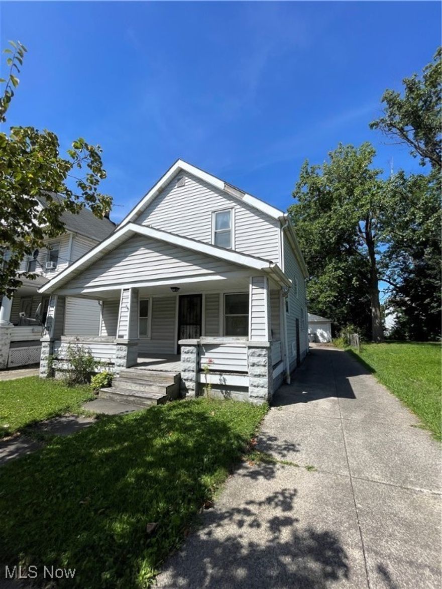 Investors wanted! So many great opportunities with this four-bedroom, one full bath colonial home is very structurally sound but would need a complete remodel to hit upside ARV. Rental market through CMHA is $1,597/mo.