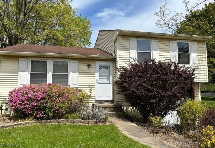 3 bedroom 1 bathroom split level.