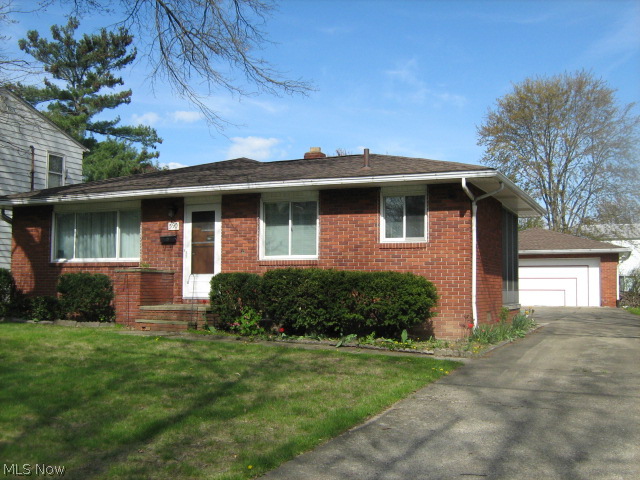 Peaceful, quiet area near Metro Park. Neutral carpet over hardwood floors. Spacious home with lots of living area and storage space. 9x10 enclosed back porch. Glass block basement windows. Basement divided into big rec room area, kitchen with stove and refrigerator, office, work room and laundry area. Concrete and brick 2 1/2 car garage. Call now to see.