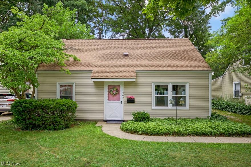 Welcome to 1965 Tudor St - This lovely Cuyahoga Falls home shows Immaculately! First floor has new Flooring & nice Neutral paint 2022, Kitchen with newer appliances (refrigerator and stove 2022), updated bathroom and 2 bedrooms. Second Level has two bedrooms with new carpet 2022. Major updates include: A/C 2022, Windows 2022, Roof 2019 and Siding 2019! Cute back yard with shed and deck area. All the big tickets items are done, just move in and Enjoy! Convenient location to highway, shopping and dining. Don't miss out on this one.