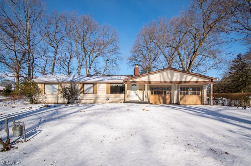 Nestled in the heart of The Mill Creek Park District is your opportunity to make this spacious ranch your dream home! Being within walking distance of the Wick Recreation Area you will find year-round opportunities to enjoy the many perks of the park such as golfing, volley ball, sledding, and so much more! Get back to nature on the miles of hiking and biking trails that are entwined through The Lily Pond, Lake Glacier,  Lake Chossatt  and the surrounding Schenley/ Bears Den Neighborhood. Nature lovers can retreat to the privacy of an oversized parcel that is offset from the road in this tree lined community. The rear of the property is not only fully fenced but its wrapped by a large deck creating your own outside oasis for entertaining or relaxing.  Separate shed for all your outside storage needs.  Having an attached two car garage provides safety and security. Updated in warm neutral tones that compliment the amazing natural light displayed throughout the home. Many of the rooms have been updated with new carpet, light fixtures, flooring and the entire home has been freshly painted. The cozy galley style kitchen connects to an open dinning area that leads to both the living room and enormous recreational room. Three large bedrooms having ample closet space begs the question, what are you waiting for? In addition to first floor living, this home offers a partial basement for storage and added living space. This one is a must see and won’t last long. Pre-inspected for your piece of mind – all you have to do is move in. All inspection and improvements provided in supplements.