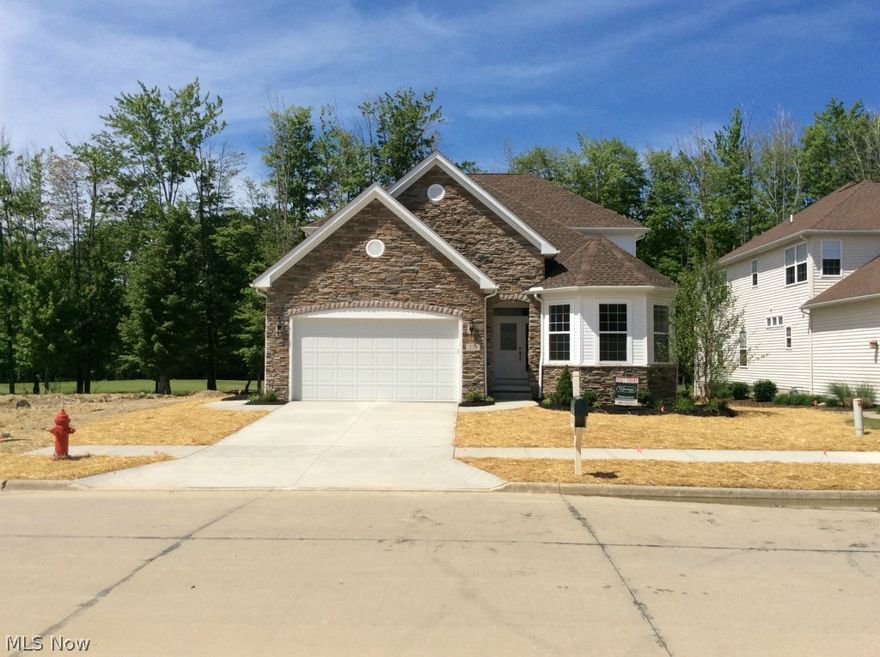 Welcome to the Brookline in the golf course community of Aberdeen. This move-in-ready, first-floor master home features nearly 2,700 square feet of living space. The large open kitchen and dining area flow seamlessly into an incredible family room that is ideal for entertaining. Off the family room you'll find a large owner's suite with an outstanding master bath and walk-in closet. The second floor includes two additional bedrooms, a bath and airy loft which overlooks the family room. The Brookline is ideal for first time home buyers or empty nesters. Located in Highland Heights, Aberdeen is one of Ohio's premier golf course communities featuring the Stonewater Golf Club. Along with an exceptional golf course, the community includes a club house, tennis courts, and work out center, offering something for everyone. *Move in ready home.