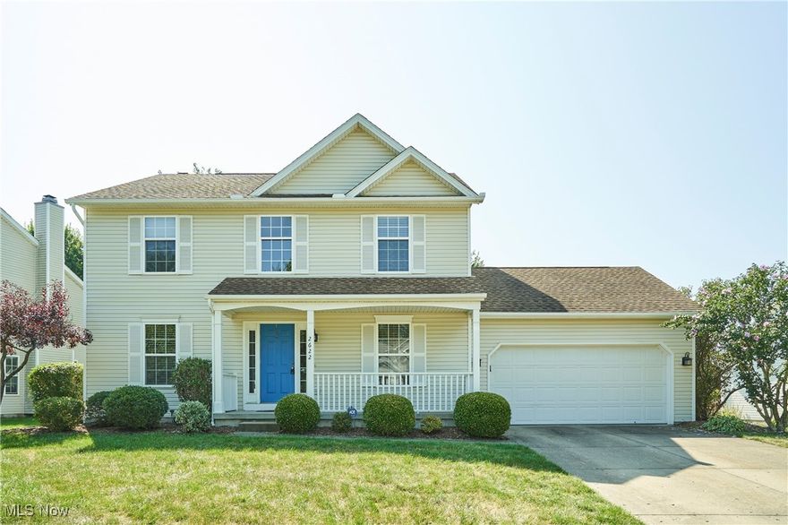 Welcome to this charming 3-bedroom, 2.5-bath Colonial in the highly desirable Stonecreek neighborhood. Located in the top-rated Copley-Fairlawn School District, this home combines timeless style, space, and convenience in one perfect package. Inside, the home features a cozy family room with a gas fireplace, the kitchen offers plenty of cabinets and countertops with stainless steel appliances, and both formal and casual living areas. The finished lower level offers flexible space for a rec room, office, or workout area. With a 2-car attached garage and generous storage throughout, this home is as practical as it is beautiful. Enjoy relaxing on the welcoming front porch or entertaining on the spacious back deck—ideal for summer evenings and gatherings. Major updates include a new furnace and AC in 2021. Conveniently located just minutes from expressways, shopping, and restaurants, this home offers easy access to everything you need while tucked on a peaceful street. Don’t miss your chance to make this well-maintained Colonial your forever home. Schedule your private showing today!