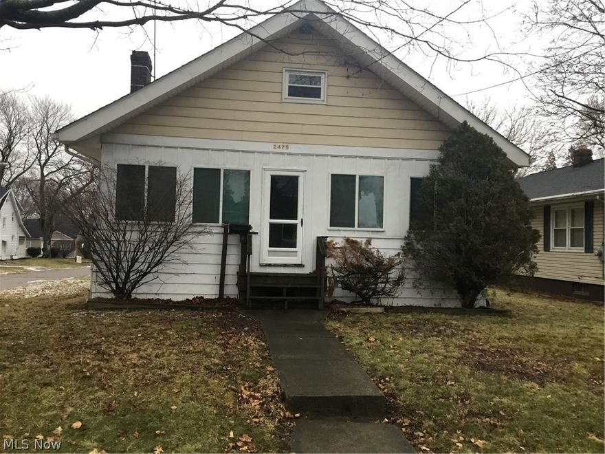 Investor special! This property could be converted into 2 separate units if desired for rental opportunity. The main floor feautures 3 bedrooms, 1 full bath, and a kitchen area. The upstairs features a kitchen, full bath, bedroom, and living area. The upstairs already has a separate entrance in the back of the property through steps. This property will need rehabbed to make rent ready. Call for a private showing today!