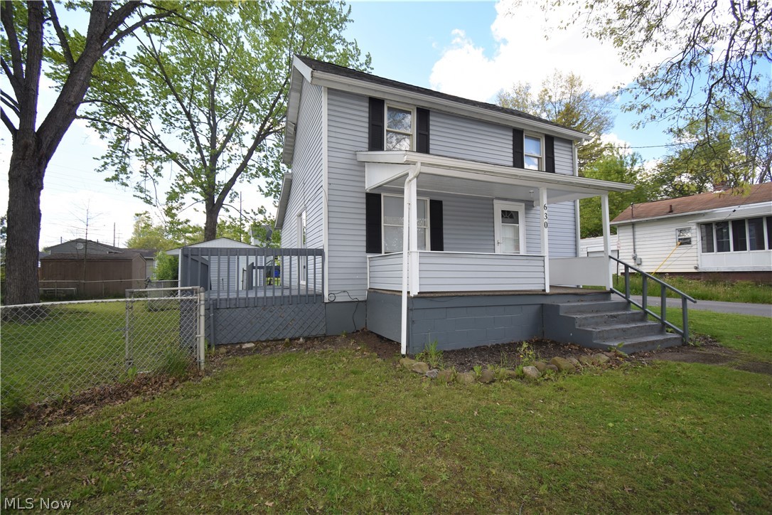 Welcome to 630 South Meridian Street, a 3-bedroom, 2-bathroom home in Ravenna! This home has a covered front porch and an uncovered side porch; two great spots for relaxing outdoors. The eat-in kitchen has beautiful luxury vinyl plank flooring along with plenty of counter space and bright white cabinets. Yard is fully fenced and has a large convenient storage shed. This home is located near numerous shops, restaurants, and parks. Don’t miss your chance to own this lovely home!