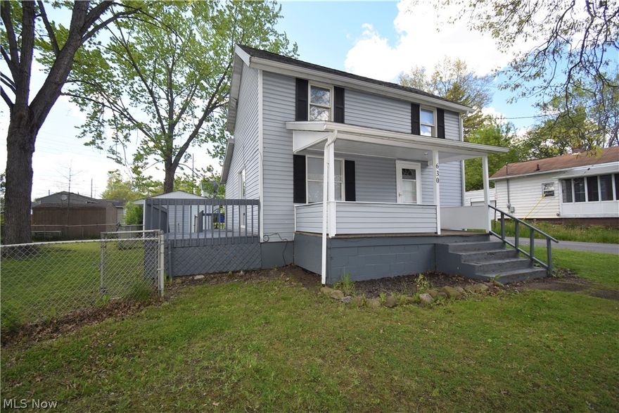 Welcome to 630 South Meridian Street, a 3-bedroom, 2-bathroom home in Ravenna! This home has a covered front porch and an uncovered side porch; two great spots for relaxing outdoors. The eat-in kitchen has beautiful luxury vinyl plank flooring along with plenty of counter space and bright white cabinets. Yard is fully fenced and has a large convenient storage shed. This home is located near numerous shops, restaurants, and parks. Don’t miss your chance to own this lovely home!