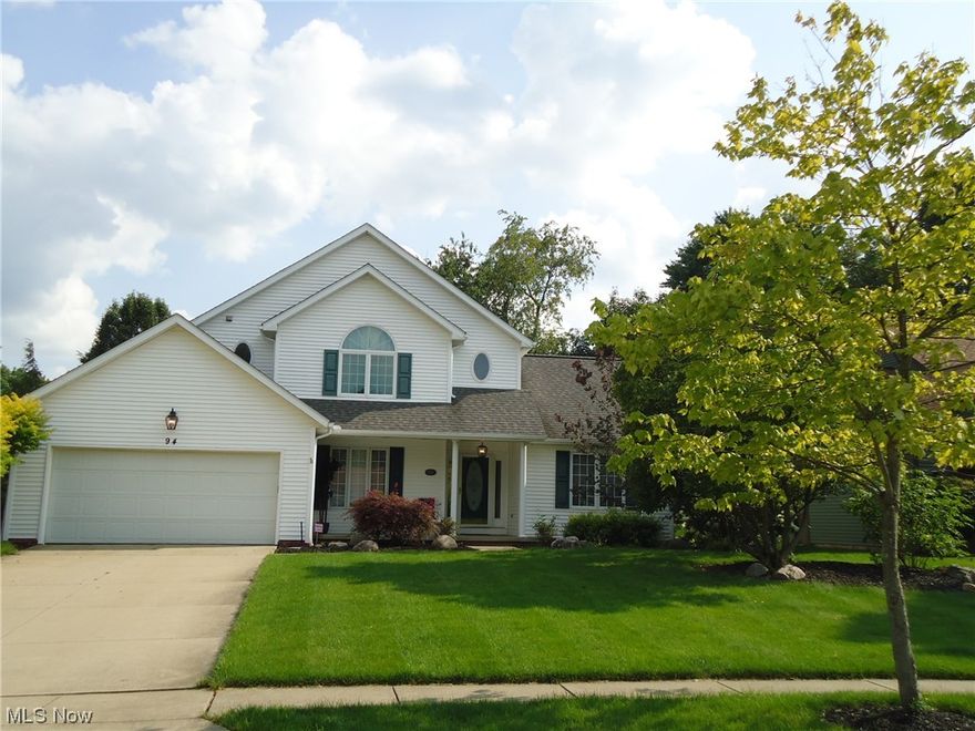 Don't miss this one!  Beautiful 3 BR/3 BTH home in the Dales subdivision featuring a hard to find 1st floor Master Suite..  The Master Bath (2022) has a walk-in shower with handicap features, large soaking  tub  and  a roomy  walk-in closet.  Bright and open 2 story Living room with hardwood floors.  New Kitchen (2021) cabinets, granite countertops, and stainless appliances.  The kitchen leads to a spacious stamped concrete patio with Pergola....a great place to relax!! 
The 1st floor laundry and 1/2 bath are easily accessible.  Upstairs are 2 large bedrooms  with walk-in closet and wood floors.  
The huge finished rec room and office located in the basement are a great place to enjoy games and time together.
Call today for your private viewing.....you'll be glad you did!!