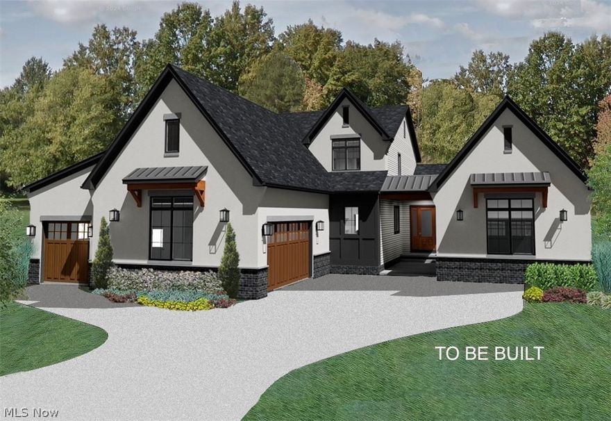 ALL TERMS AND CONDITIONS TO BE NEGOTIATED WITH OWNER/BUILDER. This beautiful 3500+ sq.ft. three bedroom plus office/flex space home can be completed in 2026/2027 and offers unmatched craftsmanship. With custom finishes and impressive architectural touches throughout, this home blends modern design and functionality. Two-story design with owner's suite and luxurious bathroom. Chef's kitchen with upscale appliances, large great room and much more. There is still time to choose your finishes and features for this home. HOA dues and taxes are TBD. Photos are an example. Square footage indicated is an estimate. Indicated list price subject to change by builder based on selections and finishes in home. All information is deemed reliable but not guaranteed. Lot lines on aerial photo are approximate. Maypine Park is the perfect location - close proximity to Metro Parks, Lake Erie, highways and much more.