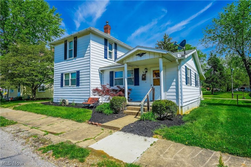 This home sits on a double lot and features three bedrooms, one bath, and several updates including electric, gas lines, and water lines. The downstairs features a main bedroom and bath and also the first floor laundry. Outside enjoy the screened in back porch, large backyard, and shed. Within walking distance to the park, pool, and football field. Call to set up your showing today!