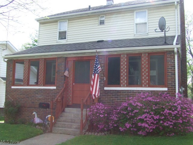 Wonderful 4-5 bedroom Brick/Vinyl Colonial that has been in same family since 1963. Complete with large, applianced kitchen, decorative fireplaced living room and formal dining room. Possible 5th bedroom or family room or office on 1st floor with closet and door leading out to deck that is 20x18. Upstairs has four bedrooms and large bathroom. "Other" room is landing outside of bedrooms that is extra useable space. The sun room refers to the enclosed front porch. Carport parking for 2 cars under deck, fenced backyard. Walk-out basement with washer and dryer, one side partially finished. Newer boiler, glass block, roof approx. 10 years. Home Warranty. See it today!
