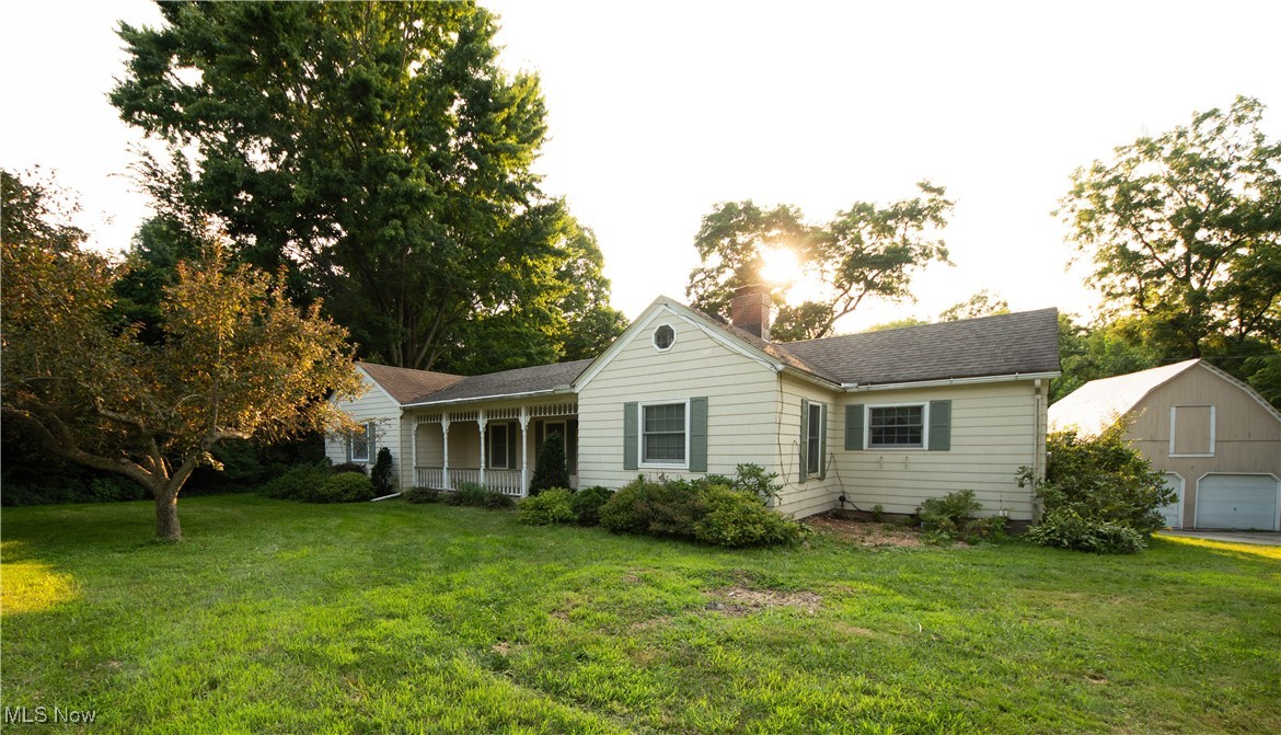 Experience the perfect blend of comfort and charm in this 1,556 sq ft ranch home located in the desirable Firelands School District. This inviting home offers 3 bedrooms, 1 full bath, and sits on just over an acre in a peaceful country setting. Step inside to discover a sun-filled living area, a generous kitchen with abundant cabinet space, and a versatile office/bedroom space featuring a cozy fireplace. Enjoy serene views from your private backyard and the large detached garage with a loft ideal for storage, hobbies, or a workshop. With plenty of outdoor space for gardening, entertaining, or simply relaxing, this home offers the best of country living. Don’t miss the chance to make this ranch home your very own! Schedule your tour today!