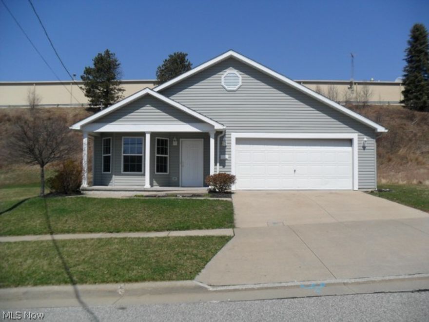 Charming, easy one floor living, ranch home built in 2005. Newly painted and carpet 2014. Large open kitchen, fully applianced with dishwasher, range , refrigerator, and garbage disposal. Home features plenty of storage and first floor laundry. Attached two car garage with  electric and water. Convenient location to Routes 585,3 and 83. Relax on the front porch. Home is handicap accessible.  House listed below appraised value of $112,000.