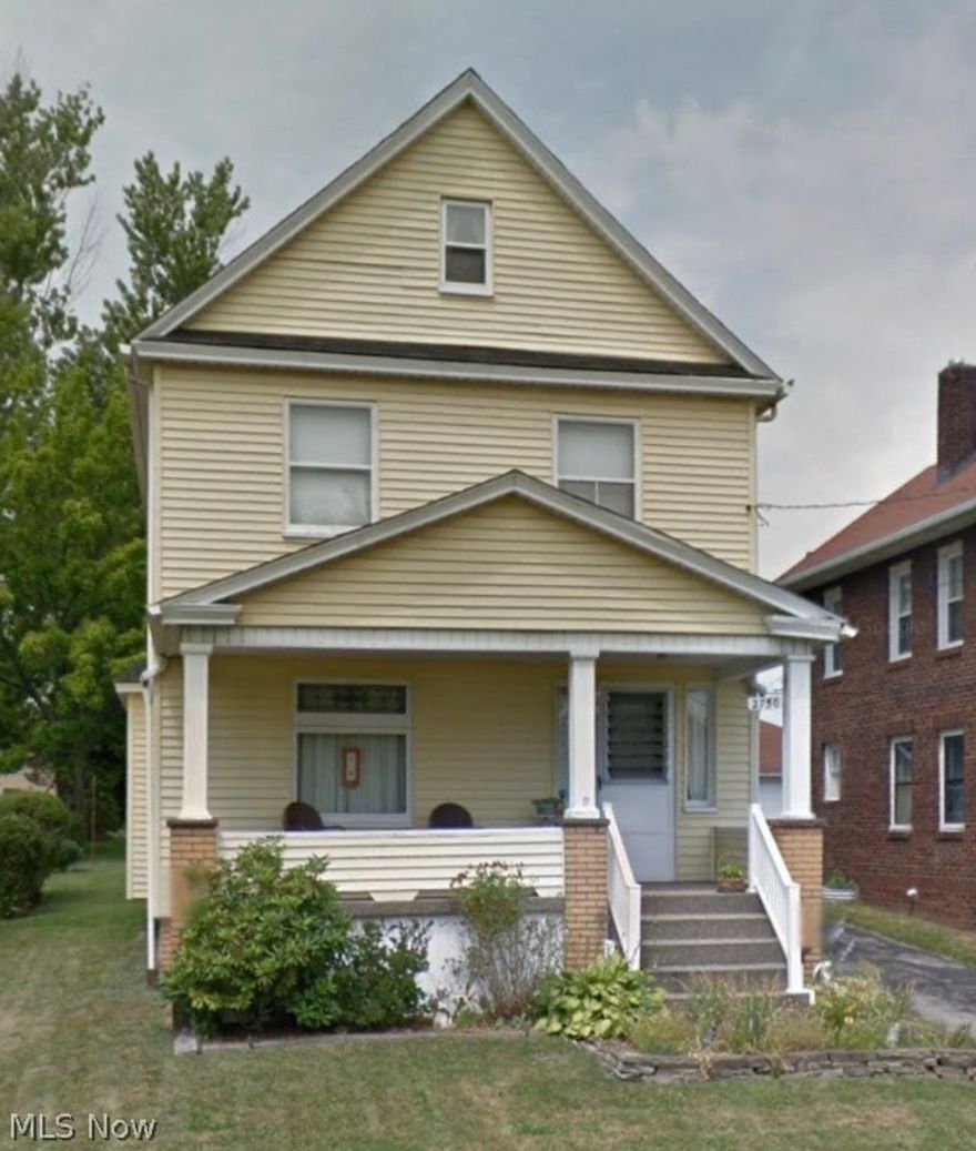 4 bedroom, 2 bathroom home on a quiet street. All original wood work, hard wood floors under carpet and laminate flooring. Stained glass window in dining room. 1 car detached garage with extra parking in driveway. Looking for some new love! Being sold as/is- seller is not making any repairs.