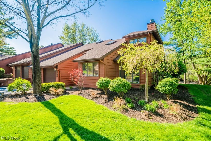 You won't want to miss this Fairmount Court condo in Beachwood. With an open floor plan perfect for entertaining, the living space features a cozy fireplace and vaulted ceilings. You'll have plenty of room to prepare your meals in the updated kitchen. There is a first-floor main bedroom and full bath and 2 nice-sized bedrooms upstairs. You will enjoy the Cleveland seasons on the outdoor deck overlooking the pretty yard. Close to shopping and dining, schedule your showing today!