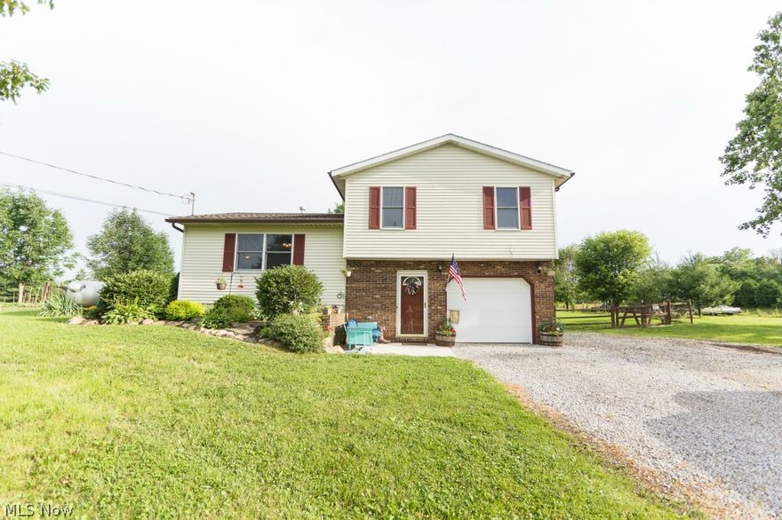 Don't miss your opportunity to own this Lovely Three Bedroom Home on over 2 Acres.  Inside you will find an exceptionally well cared for home with Updated Kitchen and Bath.  A Large Rear Deck overlooks the Beautiful Views of the Countryside.  If you have been looking for that Special Horse Property, this is it!  Fenced Backyard with a 24X24 Two Stall Horse Barn with Water and Electric.  There is Convenient 10X20 Covered Storage for bedding and hay.  Located in the country, this home has city water and is close to many conveniences. Lodi Outlets, parks, and much more are just minutes away!  Newer roof (2011) and Air Conditioner.  A home warranty completes the picture!  Call today for your private showing!
