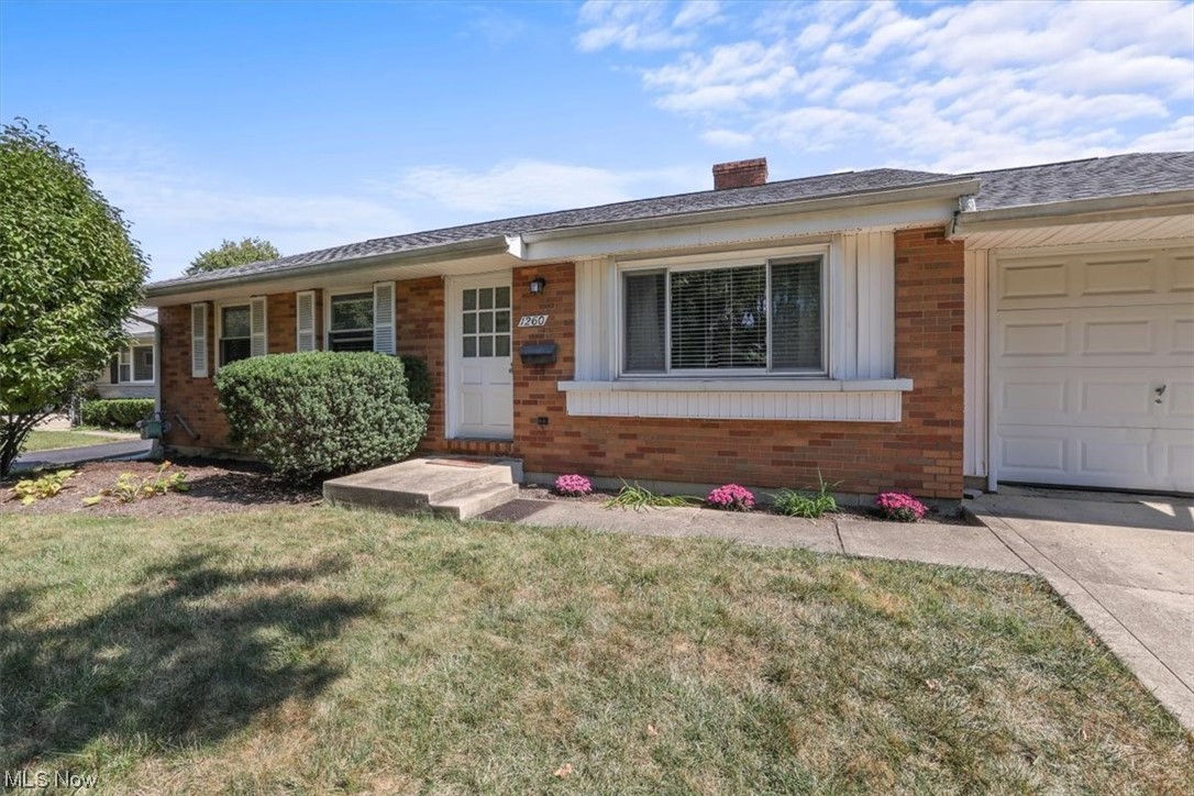 Charming brick ranch with upgrades. Step into a welcoming living room that flows into the eat-in kitchen fitted with updated appliances. The home offers three bedrooms and two total full baths. Dive further to discover the partially finished basement with a recreational area and a potential fourth bedroom, equipped with a closet. Convenient downstairs laundry with ample storage. Enjoy a transitional three-season room off the kitchen that directs you to an attached one-car garage and a fenced backyard featuring a storage shed. Original hardwood floors grace the entire home. Recent improvements include new roof, windows, HVAC, grounded electric panel and hot water tank. Both bathrooms have been revamped. Home warranty though Choice Home Warranty being offered for 1 year at $580.