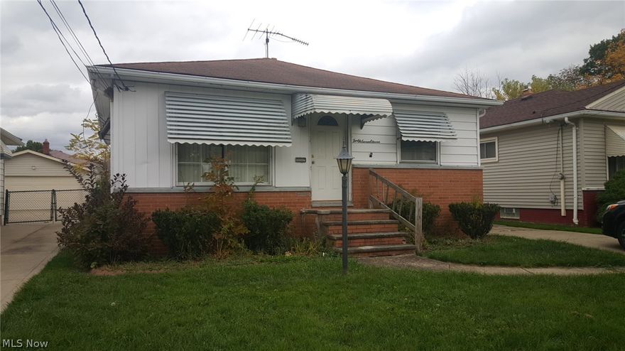Motivated Seller. House has POS. Priced to sell "AS IS"
Unfinished basement that has already studs up. Mechanicals are newer 
Large living area's. All bedrooms on the same floor