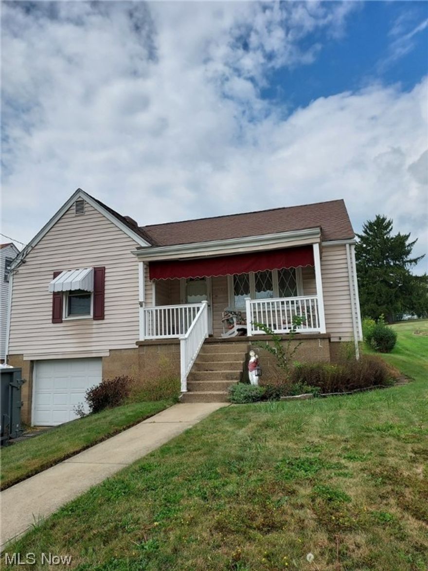 Location, location, location! This 4-bedroom Cape Code is less than a minute away from 22/30 east heading into Pittsburgh.
The first floor has a nice sized living room, eat-in-kitchen, and formal dining room.  The kitchen has access to a covered porch area and a beautiful backyard with a shed. The master bedroom, full bath, and additional bedroom are also on the main floor.
The second floor offers 2 bedrooms. 
The lower level has a large recreation room/office, full bath and storage space. A one car garage tops off the amenities of this lovely home home!