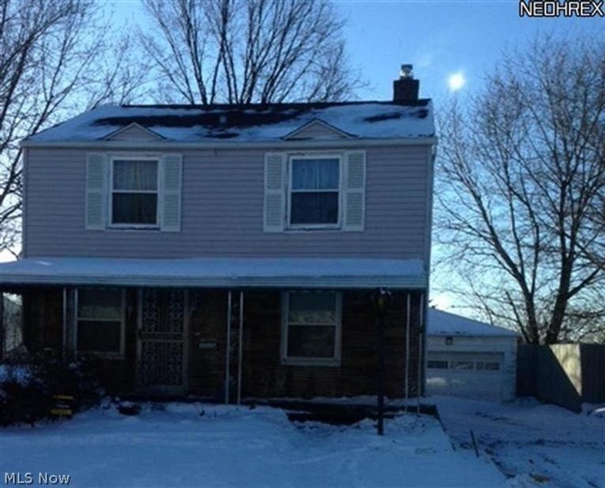 Three bedroom, one bath home on nice lot with ample parking.