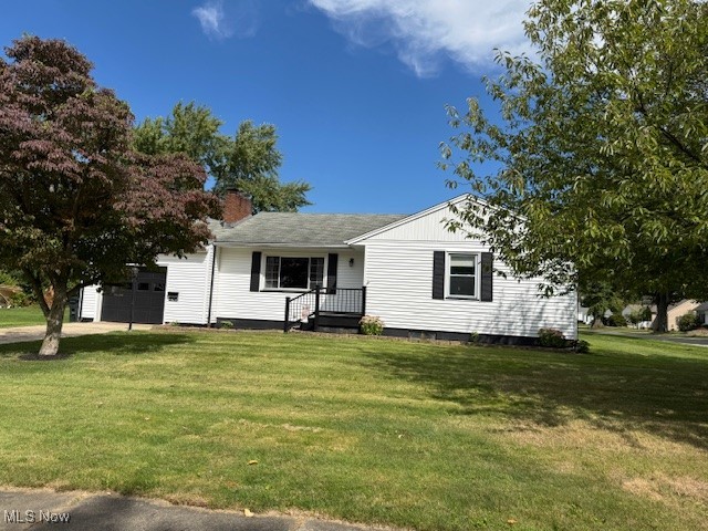 Discover this stunning, recently updated ranch home on the Eastside of Ashtabula Township. Meticulously maintained, this inviting 2-bedroom residence is bigger than it appears and has been recently painted and updated with modern finishes throughout.
The main floor living room exudes charm with its tasteful decor, highlighted by a fireplace, a picture window that invites natural light, and abundant ambient lighting. The kitchen features abundant cupboards and storage, a comfortable eating area, expertly designed for both convenience and enjoyment. The adjacent dining room provides the extra space needed for entertaining and family gatherings, making it an invaluable asset in today’s lifestyle.
On the first floor, you'll find two large bedrooms, complemented by a sleek bathroom featuring a walk-in shower. Lots of closets for storage. Light fixtures updated.
Step into the expansive, fully finished basement, where you'll find carpeting, a cozy fireplace, and a generous open space perfect for a family room or living area. This versatile space also features two additional finished rooms, ideal for a home office, guest quarters, or any other use you can imagine, along with a full bathroom. Plus, the basement offers a dedicated laundry area and a functional workspace.
Additional highlights include an attached one-car garage and a concrete driveway, all situated on an impressive double corner lot. This home is not just a property; it's a wonderful opportunity to create lasting memories. Schedule your tour today and see for yourself!