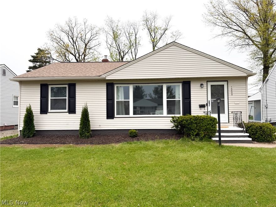 Beautifully updated and move-in ready Ranch home featuring 3 spacious bedrooms and 2 full baths with timeless charm and modern finishes throughout. Features include refinished hardwood floors, fresh interior and exterior paint, fully updated bathrooms, and a beautifully updated kitchen with quartz countertops and new appliances. The finished basement with new LVP flooring offers additional living space and plenty of storage. Enjoy the convenience of a 2 car garage and a great location close to schools, shopping, dining, and parks. A must see home with stylish updates throughout. Truly turnkey and ready for its next owner!