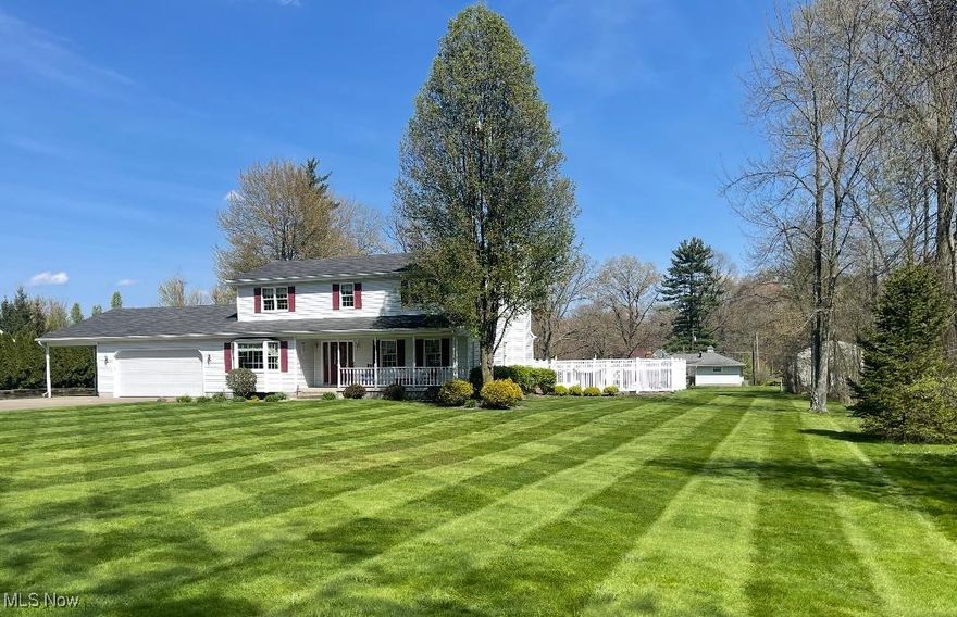 This Custom built Home features real Oak trim, custom oak cabinets, 2666 Sq Ft of living area. 3 huge bedrooms including the Master suite and 3.5 Baths. Formal Living Room, Formal Dining Room Large kitchen with Island and breakfast area. Oversized family room with fireplace and lots of windows, 1st floor Laundry, Attached 2.5 car garage, a carport for additional vehicles. 3/4 acre of land, huge deck, 20 x 40 olympic inground heated pool just because you want to check all the boxes! Home business owner, Contractor, car collector, in-law apartment location, sports fitness area... possibilities are endless for this ATTACHED 30 x 60 Heated Shop Area with 8 ft overhead door and multiple man doors. That's 1800 sq ft of whatever you need it to be!!! Private Setting!

We are ready for showings!