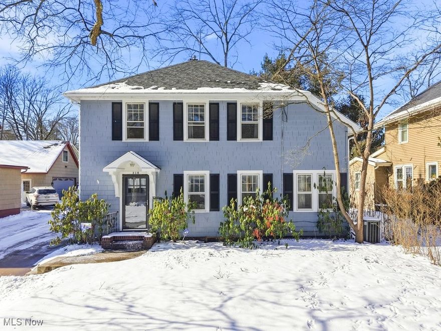 Step into timeless character and modern convenience with this charming 3-bedroom, 1-bath Colonial, perfectly situated on a quiet, historic street just steps from Kent State University’s main campus and the vibrant downtown Kent scene.

Inside, you’ll be greeted by beautiful original hardwood floors throughout the main level and classic Craftsman-era details that give this home its undeniable charm. Built-in bookcases with leaded glass highlight both the living and dining rooms, complemented by stunning original doors and rich wood trim throughout. A delightful bonus room off the living room offers the ideal space for a home office, study, or cozy reading nook.

Upstairs, enjoy newly installed carpeting on the staircase and in all bedrooms, along with a freshly glazed tub and shower surround all completed in 2026 for peace of mind and comfort. The home also features a full basement providing ample storage, plus a detached one-car garage and an additional small shed or playhouse for extra flexibility.

Step outside to a private backyard—your own tranquil retreat in the heart of the city. Major updates in recent years include a new roof and gutters (2023) and a new garage door (2026).

This is the perfect home for anyone seeking historic charm, convenience, and a prime location in the heart of Kent. Come experience this special property for yourself today!

Please note: Kent zoning laws do not permit rentals for more than two unrelated individuals.