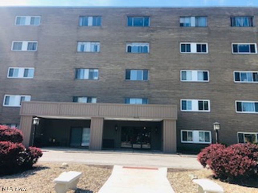 River Hill condominiums, Brick building, 2 bedrooms with newer vinyl windows.  Laundry and storage areas are on same floor.  Underground parking garage,  outdoor pool, community room, Monthly fee is very reasonable and includes heat, central air and water and sewer.   Building has elevators! Close to shopping mall,  restaurants, grocery and  easy access to I -90