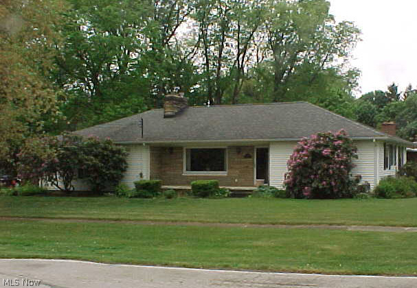 Ranch home situated on large corner lot. Beautiful remodeled oak kitchen with gas cooktop and wall oven. Sunroom off kitchen with ceramic floor and newer energy efficient windows. Spacious living room with end wall fireplace. Newer 90 plus furnace and A/C in 2013, newer hot water tank. Basement features approx. 450 square feet of finished living area to include a Recreation Room with wood burning fireplace and extra room which can be Office or 3rd bedroom. Full bathroom in basement with shower and tile. Extra storage area in basement and glass block windows. Roof approx. 6 years old. Landscaped yard with storage shed and underground invisible pet fence (does not include control unit). One year home warranty included.
