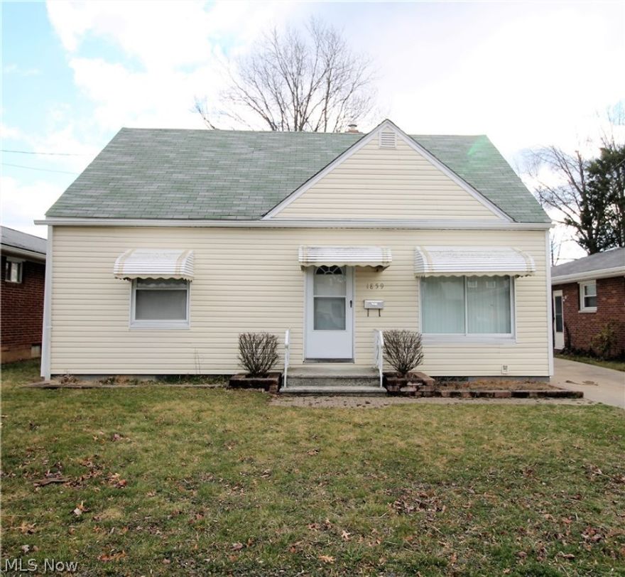 Fix up and flip special! Investor's lucky find! This cape cod could be so charming with a little TLC. This home offers two bedrooms on the main level and one bedroom upstairs. A sunroom, great room, eat in kitchen. The great room has large windows to let the natural light shine through. The lower level offers so much more space for entertaining etc.  There is a one car detached garage.