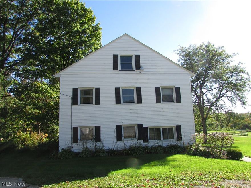 Top floor of 2 family home which has 3 bedrooms, 2 bathrooms, living room, dining room and kitchen.  Private entrance to unit.  Great location with quick access to turnpike, RT 77 and RT 271.  Immediate occupancy.