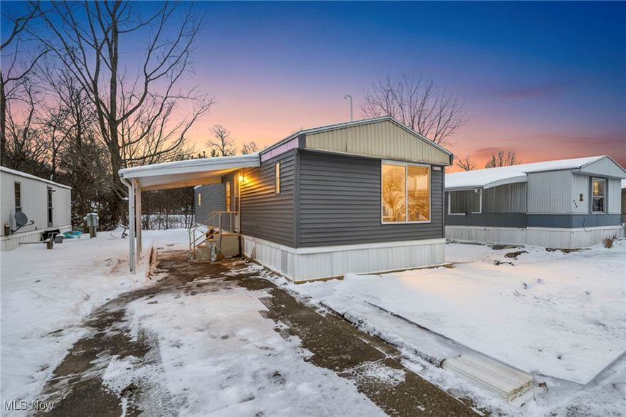 This partially remodeled property in the Midview School District delivers real potential with the most expensive updates already done and all the material needed to finish included. Located at 160 Kentucky in Elyria is a 1,178 sq ft mobile home includes 3 bedrooms, 2 full bathrooms, laundry area, and an open floor plan. Built in 1986, it now features a new roof, new plumbing, new electrical system, new flooring, and new windows. The layout provides a flexible space for customizing finishes and personal style. Whether you're looking to invest or create an affordable home with instant equity, this is a smart opportunity. This home sits within the Midview School District and is conveniently located near local shopping, parks, and transit routes.