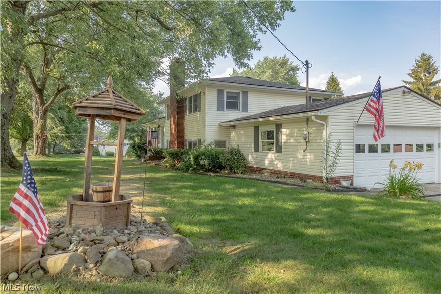 There are so many updates here! Sitting on a corner lot, this property boast new floors throughout. All updated stainless steel appliances. The kitchen has leathered granite countertops with all new hardware in the kitchen. Main floor full bathroom has been totally updated, new floors, hardware and granite countertops. New patio canopy and all updated landscaping. A fourth bedroom is optional on the lower level. Basement is partially finished, walk out to your half acre yard. Brand new well put in 2019.