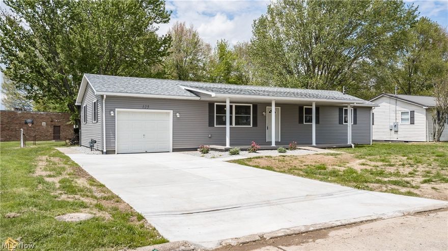 New!  New!!  New!!!  Totally Remodeled home located in Mineral Wells directly across from the grade school.  Don't miss out on this opportunity!  Newly Shingled Roof.  New sheathing and Siding.  Brand new 95% high efficiency HVAC system and water heater.  Home will be energy efficient with the newly installed windows.  Totally remodeled kitchen and bathroom!  Kitchen has an abundance of cabinetry for this floor plan as well as a brand new sliding glass door leading to the fenced in back yard.  You will enjoy the brand new stainless steel appliances.  Owner took great care of yard and driveway with new drainage system and newly pour concrete driveway.  Everything down to doors and trim have all been replaced on this home.  Do not miss out on this opportunity!