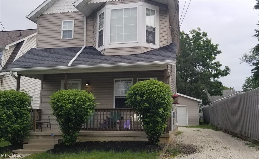 Don't miss out on an opportunity for a newer build in Kenmore.  Three bedroom home has been well maintained by a professional management company, and well cared for by the current tenant.  Enjoy the space of the 2 car detached garage and the extra room in the full basement which is comprised of poured walls.  New smoke detectors and CO/smoke combo just installed, new storm door on front entry, and a fresh coat of paint on both  front and rear entry doors.  Perfect opportunity for turn key investment!  Schedule today for a showing!