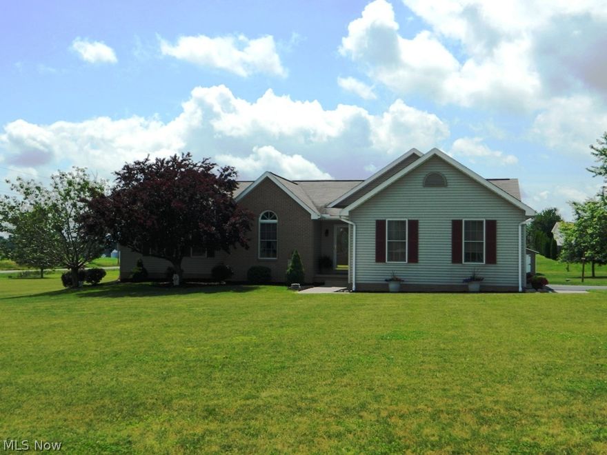 Immaculate 3 bedroom  2 1/2  bath ranch home on a 1.7 acre lot. Conveniently located in the community of Pheasant Ridge just minutes north of Wooster. Beautifully landscaped large rooms, and a custom rec room in the lower level. A must see !