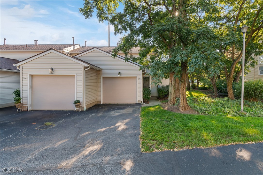 1936 Lillian Rd is a 2 bedroom, 1 ½ bathroom condo located in Stow, just minutes away from many local amenities and restaurants! Stepping inside you are welcomed by beautiful flooring and neutral colors! The home features two generously sized bedrooms on the second level and 1.5 bathrooms, with a convenient half bath on the first floor, perfect for guests. The kitchen has plenty of cabinet and countertop space, along with stainless steel appliances! The dining room with a bay window leads into the spacious living room that has a charming fireplace. First floor laundry, a 1 car garage, and a private back patio complete this amazing condo!