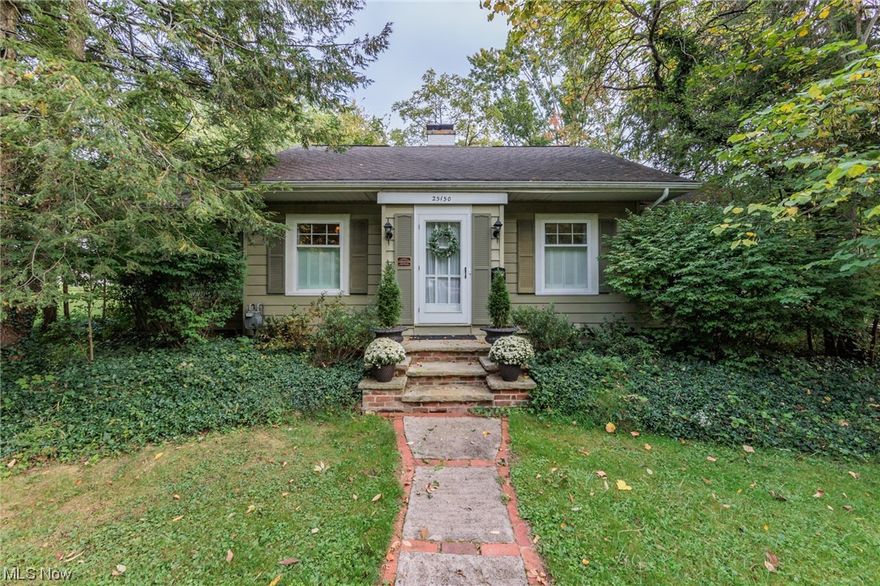 Absolutely incredible opportunity to own this one of a kind home in the heart of Olmsted Falls! On the National Register of Historic Homes, this cape cod is completely renovated from top to bottom. It perfectly ties the historic charm and character with beautiful finishes and modern conveniences. Walking distance to 3 different parks and downtown Olmsted Falls through the covered bridge- this is the perfect location! Completely renovated kitchen with white cabinets, gorgeous granite, hardwood floors, stainless appliances, LED lighting, custom pantry, and much more! Flexible floorplan with 2 bedrooms on the main floor, 1 bedroom up, and a completely finished basement. Master bedroom on the 1st floor has private bath w/ shower, Jaccuzzi tub, and gorgeous finishes. Upstairs is a bedroom, a half bath, and a sitting area. Basement has the other full bath- also renovated w/ heated floor and tiled shower. Laundry room is finished w/ built-ins, tons of storage, and W/D included. All of this plus so many big-ticket updates- updated electrical, newer 90+ Carrier HVAC, new H2O! All of this on a private, serene 1/2 acre lot w/ huge 3-car outbuiling with walk up 2nd floor! Call now for your private tour!