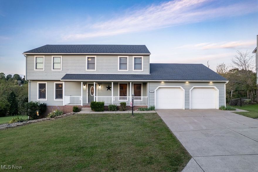 Welcome to beautiful number twenty-two in the highly desired Westwood community. This cedar sided home has four bedrooms with potential for 2 more, and 3-1/2 baths to ensure plenty of amenities. Planted on a 1/2+ acre, the home includes an attached 2-car garage. A generous entry foyer greets guests, with an office/den on one side and a formal dining room on the other. A large open concept area includes a living room with gas fireplace, breakfast area, and roomy kitchen with an island- all with beautifully redone hardwood floors. This space leads out to both an open deck and a screened in porch for enjoying the peaceful views and enjoying native wildlife. A half bath and large laundry room round out the main level. Upstairs are 4 bedrooms and 2 full baths. The primary bedroom is generously sized, and the en-suite has been fully updated with dual vanity, jetted tub, and custom tiled walk-in shower. The home has no shortage of storage, with ample closets in the bedrooms, laundry, and entry.  The basement is finished, including a family room with walkout access to the patio, another bathroom, and two finished rooms for extra guest space or storage. The home also features a large unfinished storage area for lawn equipment, seasonal storage, or workshop. Whether entertaining guests, enjoying the peace and quiet, or walking the nature trails in the neighborhood, this spacious Westwood residence is ready for you to call it home!  Immediate occupancy now available!