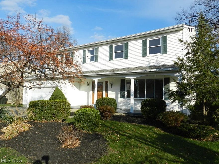 Recently Remodeled, Spacious 4 bedroom, 2.5 bath king colonial with partially finished basement and situated on a quiet cul-de-sac street in desirable neighborhood...summer fun with inground heated pool/Fenced lot! Fresh exterior with many updates including new premium front door and relaxing front porch! Enter to neutral décor of fresh paint and flooring throughout. The light filled kitchen includes ample cabinet/counter space with built in cooktop and wall oven that is open to the bay window in dinette, huge family room for a gathering area and formal dining room for holiday get togethers! Formal living room includes second bay window. Owner suite will pamper with Walk in closet and private bath. Basement has endless possibilities with open rooms/rec room. Besides the premium location, private resort style retreat in your back yard with fenced pool area and large deck for entertaining. Well maintained home from start to finish with updated High efficiency Furnace, H2O tank, etc...This BEAUTIFUL FUN FILLED HOME awaits you and is easy to show!!