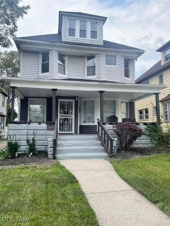 Traveling Professionals, Case Western Reserve & Cleveland State Students looking for Completely Furnished Home? DO NOT miss this Amazing House to call home! Renovated 5 bedroom, 2 full bath house with an updated kitchen that boasts new cabinets, flooring, light fixtures (2 new refrigerators, stove, dishwasher & microwave); remodeled bathrooms with new fixtures and flooring. Fully furnished bedrooms: bed, night stand and dresser. Living and dining room furnished. Finished basement with entertainment space, washer & dryer. Large front porch and backyard for additional entertainment space. Plenty of driveway parking. Owner pays water & sewer. Tenants pay all other utilities. Walking distance to VA Hospital, Case Western Reserve University, restaurants, museums and so much more! Call for your viewing today! *Auditor sites shows 4 bedrooms, but the owner indicates 5 bedrooms.