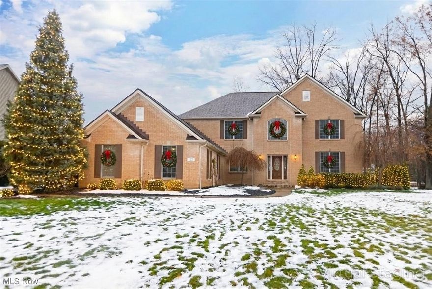 Classic, well-built, and spacious, this home offers just over 2,800 square feet with 4 bedrooms and 3 full baths. A main-floor office with double doors connects to a full bath, creating an ideal option for a 5th bedroom or guest suite.
The welcoming two-story foyer features a newer front door with sidelights. Off the foyer, the living room flows into the formal dining room—perfect for entertaining. The large great room with a fireplace opens to the kitchen, complete with a breakfast bar/island, pantry, and dinette area with sliding doors leading to a newer wood deck and gazebo. Enjoy the peaceful backyard setting on a generous 0.41-acre lot.
The finished basement adds 1,000+ square feet of additional living space, including a versatile bonus room ideal for a workout area or office, plus abundant storage.
Additional highlights include a side-load 3-car garage, furnace/central air/water tank (2020), and a complete tear-off roof (2025). Located in top-rated Avon Lake, you’ll love the proximity to parks, Lake Erie, I-90, shopping, and restaurants. This home has the space, layout, and updates you’ve been looking for—ready for your finishing touches to make it your own