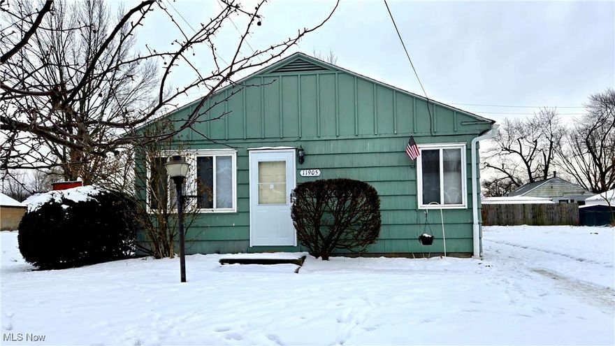 Perfect starter ranch offers bright Living Room, Eat in kitchen, 3 bedrooms, 2 walk in closets, new carpet and flooring through out. One floor living with first floor laundry. The roof is only 5 years old, central air updated 3 years ago, Washer & Dryer stay and are only 5 years old. New window in the Living room and one bedroom. Patio and one car garage in nice size yard. Easy living and low utilities in this cared for ranch. Located on dead end street so also quiet.