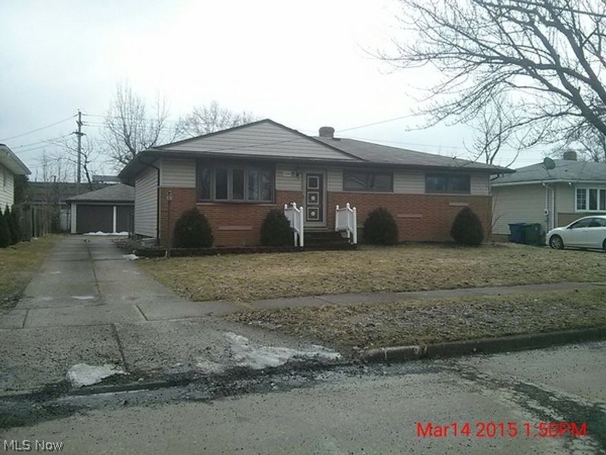 Three bedroom 1.5 bath single family home in Parma Heights. Great backyard with a patio, great for summer entertaining. Fenced in yard. Partially finished large basement. Large Living room with a dining room off the kitchen. Half Bath off the back entry. Parma City Schools and great City services.